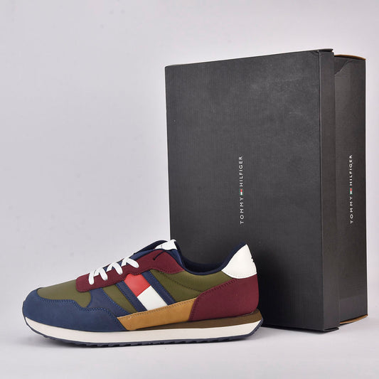 TOMMY HILFIGER RETRO RUNNER MIX STRIPES