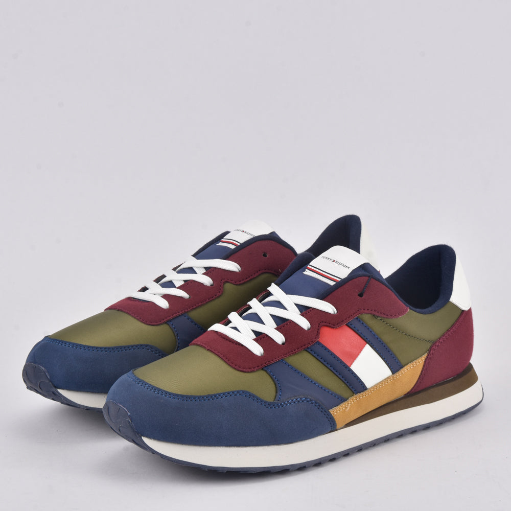 TOMMY HILFIGER RETRO RUNNER MIX STRIPES