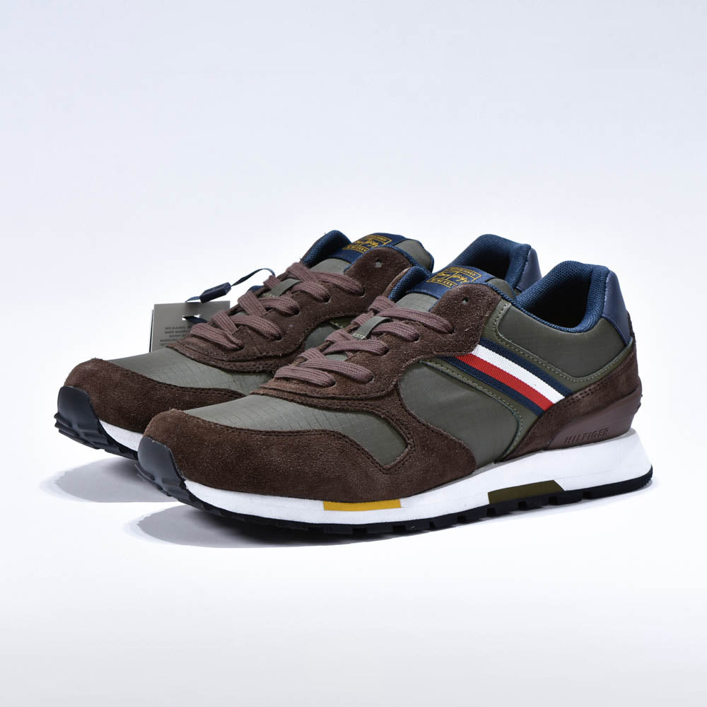 TOMMY HILFIGER RETRO RUNNER MIX STRIPES