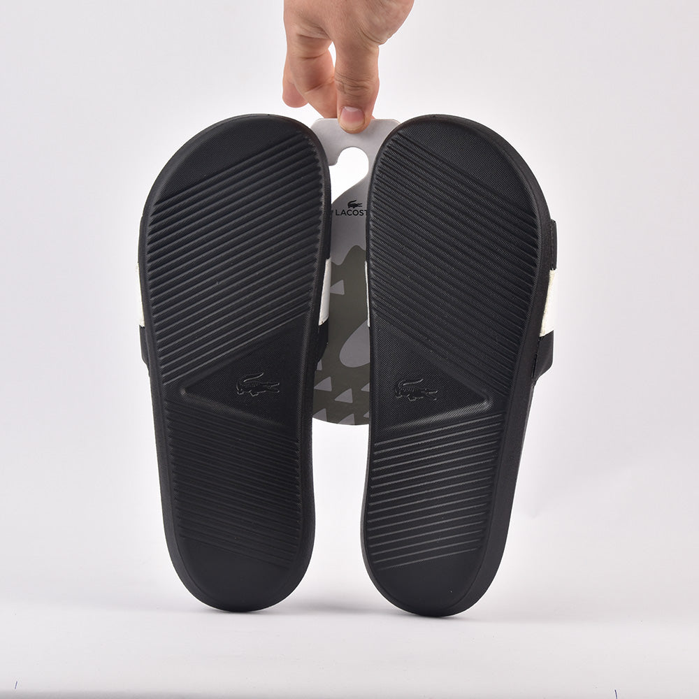 CROCO SLIDE 0721 1 CFA BLK/WHT