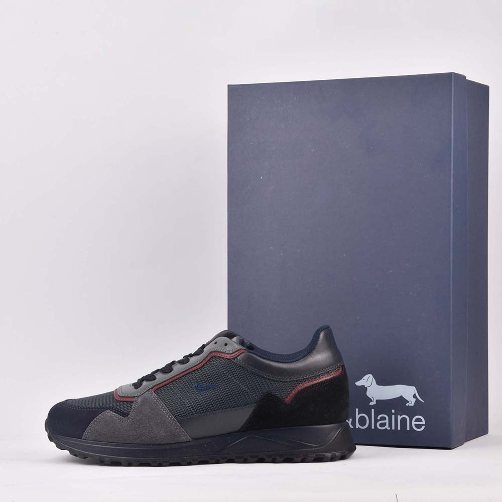 SCARPA UOMO CAMOSCIO TEX FABRIC