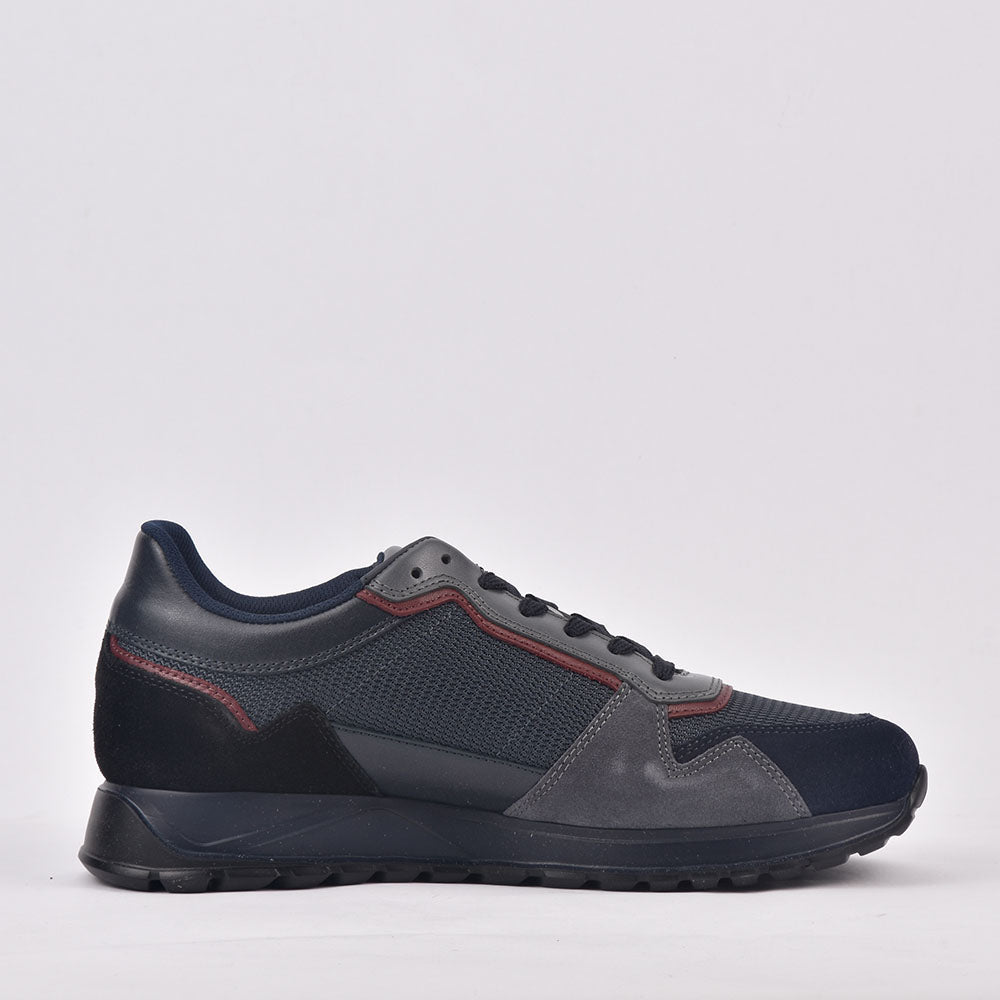 SCARPA UOMO CAMOSCIO TEX FABRIC