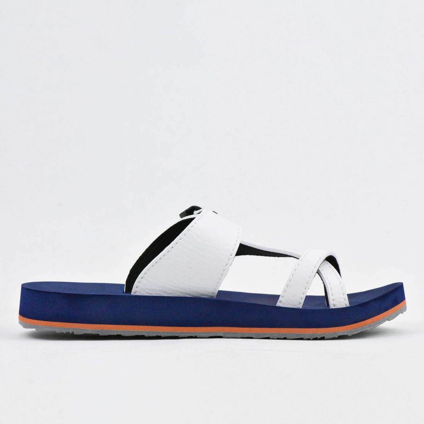 CLAQUETTE AA51M WHITE-NAVY BLUE